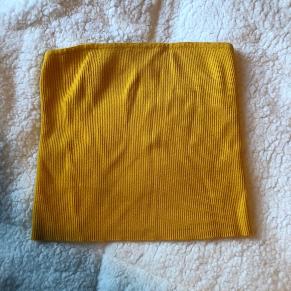 Yellow Tube-Top - Picture 1 of 2